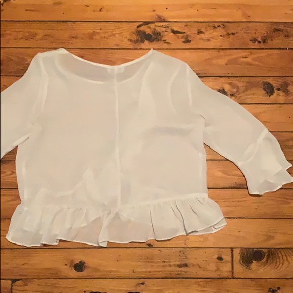 Flowy Ruffle Top - Picture 2 of 3